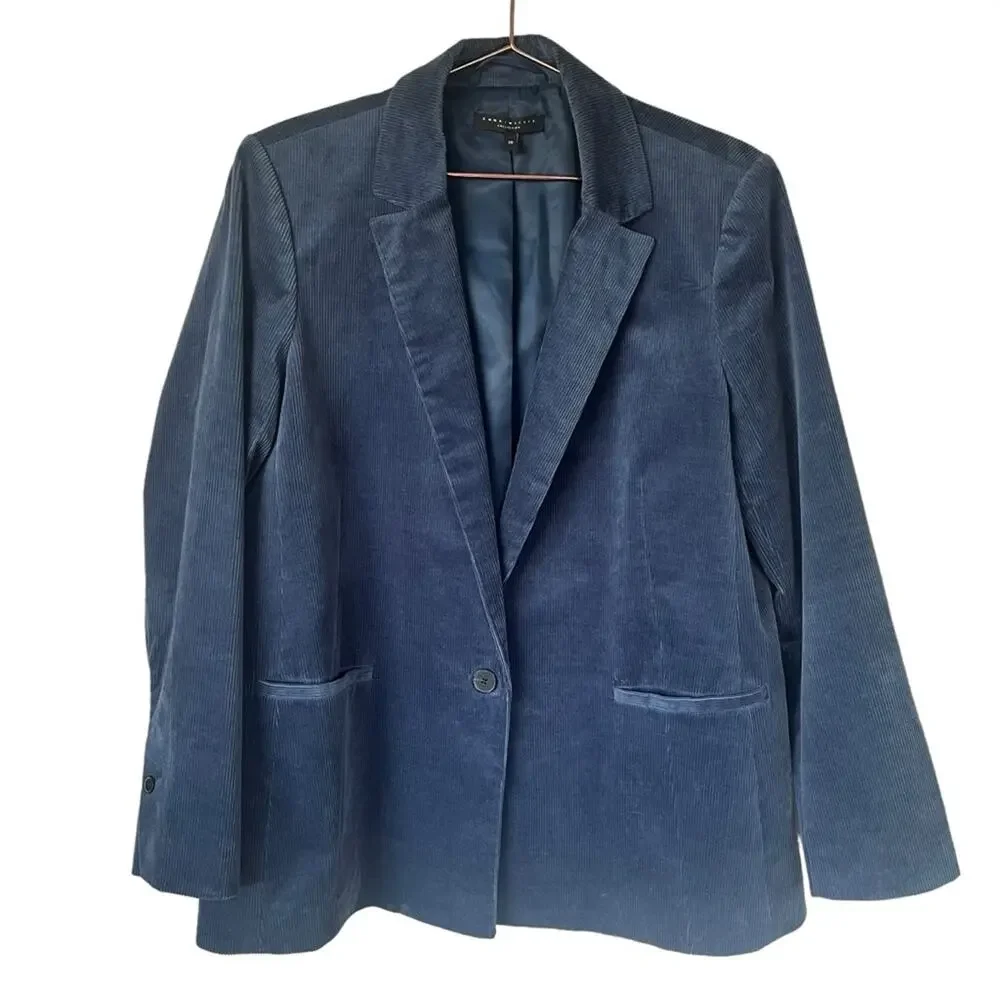 Emma Willis Collection Next Size Corduroy Blazer Plus Size 20 office jacket